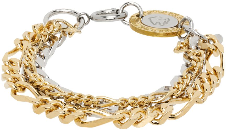 Bracelet étagé doré et argenté - IN GOLD WE TRUST PARIS - Modalova