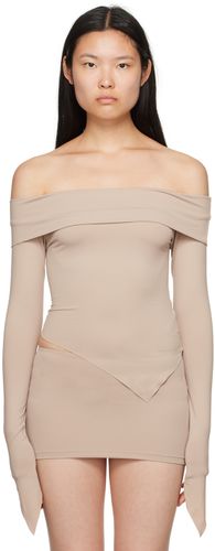 T-shirt à manches longues Abril taupe exclusif à SSENSE - BINYA - Modalova
