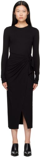 Robe midi Lisy noire - Isabel Marant Etoile - Modalova