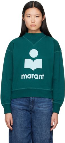 Pull molletonné Moby vert - Isabel Marant Etoile - Modalova