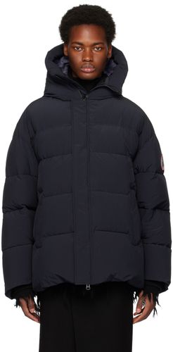 Blouson noir rembourré en duvet à empiècement graphique - Doublet - Modalova