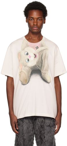 T-shirt à manches longues 'Stuffed Rabbit During Break' blanc cassé - Doublet - Modalova