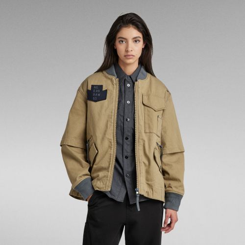 Bomber E Selvedge - Vert - Femmes - G-Star RAW - Modalova