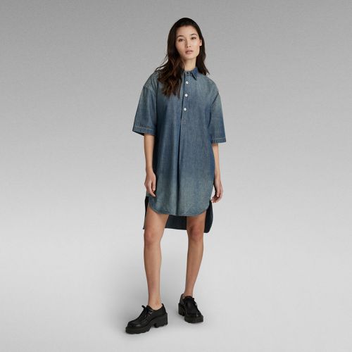 Robe-chemise - Bleu moyen - Femmes - G-Star RAW - Modalova