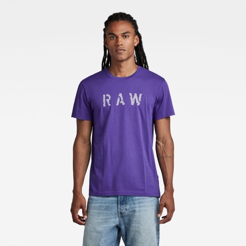 T-shirt RAW - Violet - Hommes - G-Star RAW - Modalova