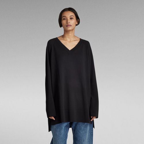 Pull Oversized V-Neck Knitted - s - G-Star RAW - Modalova