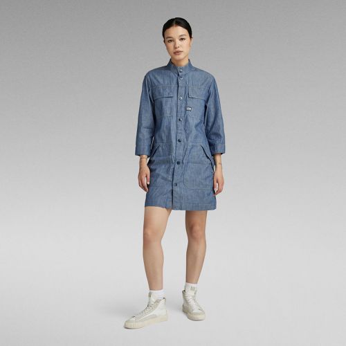 Robe-chemise - Bleu foncé - Femmes - G-Star RAW - Modalova