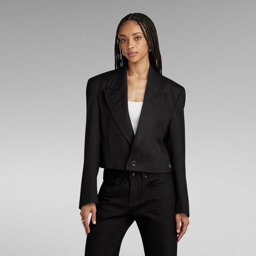 Blazer Cropped - Noir - Femmes - G-Star RAW - Modalova