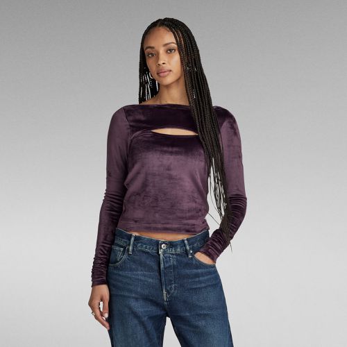 Top Cut-Out Slim Boatneck - s - G-Star RAW - Modalova