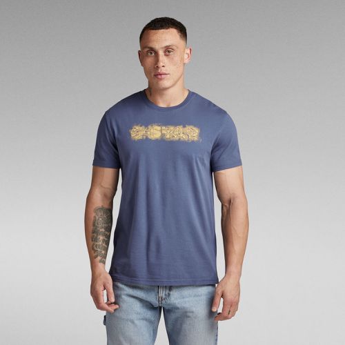 T-Shirt Distressed Logo - - s - G-Star RAW - Modalova