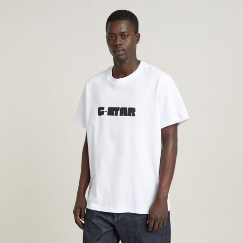 T-Shirt Unisex Graphic Script Loose - - s - G-Star RAW - Modalova