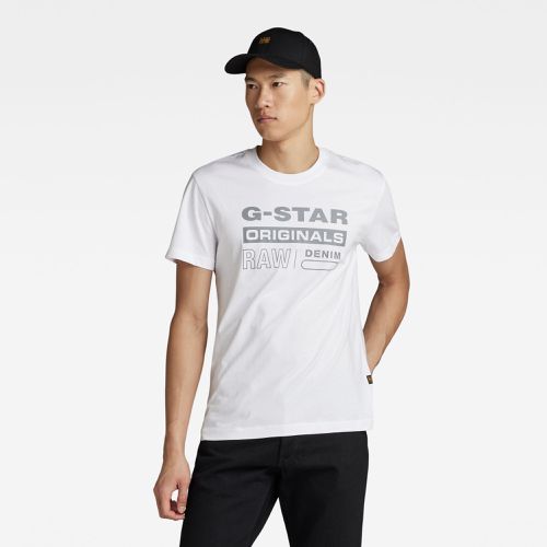T-Shirt Reflective Originals Graphic - - s - G-Star RAW - Modalova