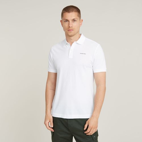 Polo Oluv Slim - Blanc - Hommes - G-Star RAW - Modalova