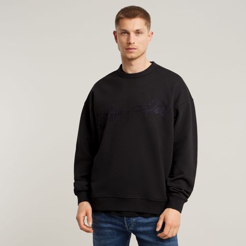 Sweat Chenille G-Script Loose - s - G-Star RAW - Modalova