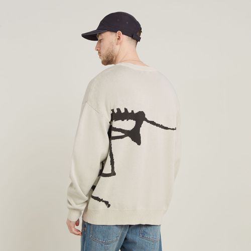 Pull En Maille Running Dog Graphic - - s - G-Star RAW - Modalova