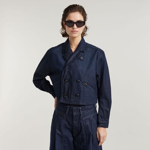 Veste Cropped Peacoat - s - G-Star RAW - Modalova