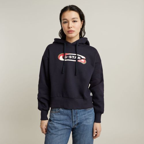 Sweat À Capuche Old Skool Logo Loose - s - G-Star RAW - Modalova