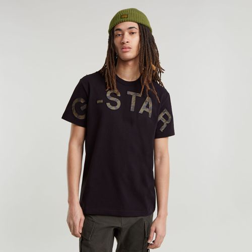 T-Shirt Embro Print - Noir - Hommes - G-Star RAW - Modalova