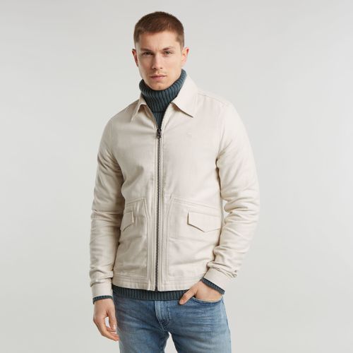 Surchemise Zip - Blanc - Hommes - G-Star RAW - Modalova