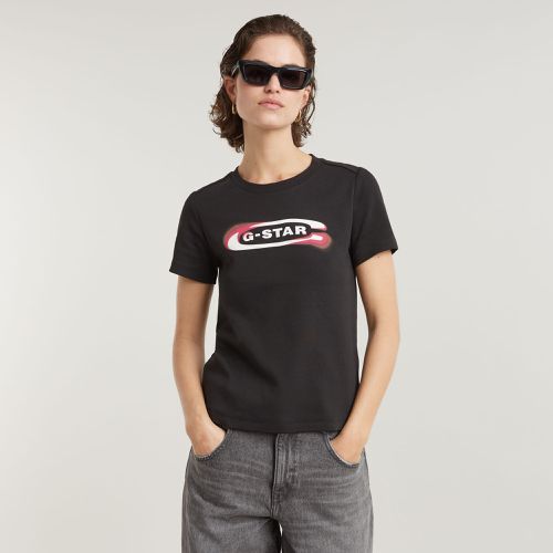 Haut Old Skool Logo - Noir - Femmes - G-Star RAW - Modalova