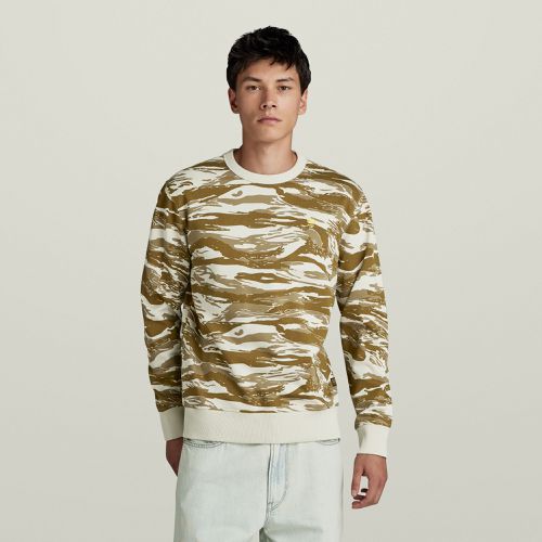 Sweat Tiger Camo - - s - G-Star RAW - Modalova