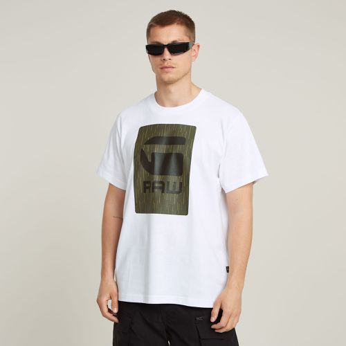 T-Shirt Burger Box Rain Loose - s - G-Star RAW - Modalova