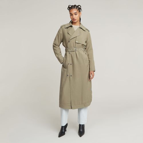 Trench-coat Fluid - Vert - Femmes - G-Star RAW - Modalova