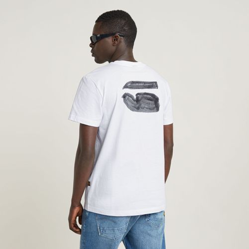 T-Shirt Burger Back Print - s - G-Star RAW - Modalova