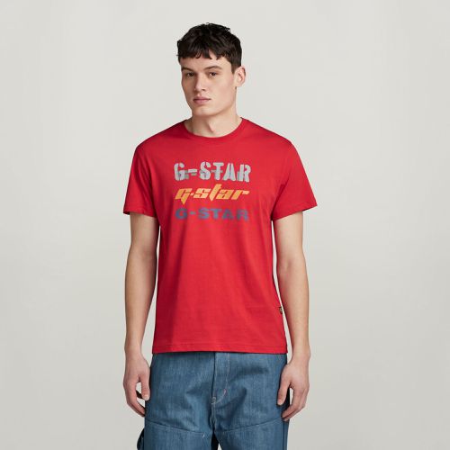 T-Shirt Triple Logo Graphic - s - G-Star RAW - Modalova