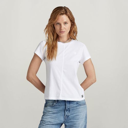 Top Front Seam - Blanc - Femmes - G-Star RAW - Modalova