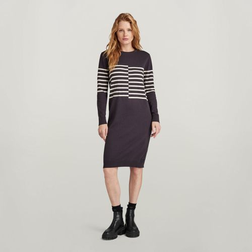 Robe En Maille Broken Stripe - s - G-Star RAW - Modalova