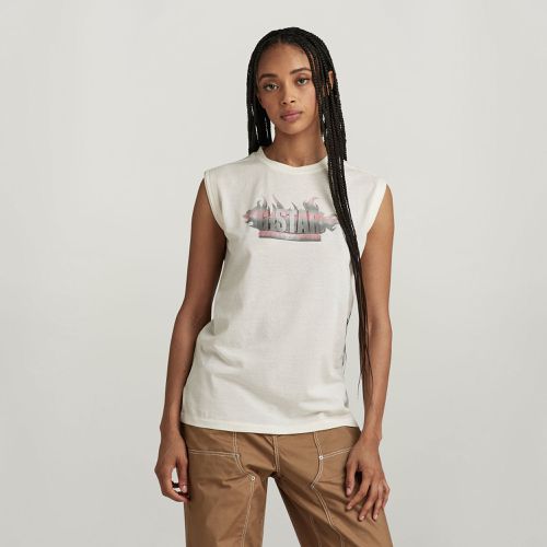 Top G-Star Merch - Beige - Femmes - G-Star RAW - Modalova