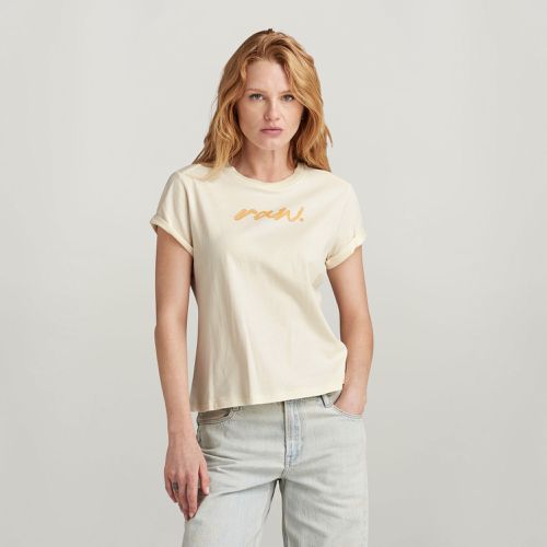 Top RAW Dot - Beige - Femmes - G-Star RAW - Modalova