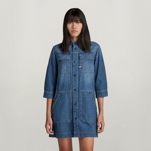 Robe-chemise - Bleu moyen - Femmes - G-Star RAW - Modalova