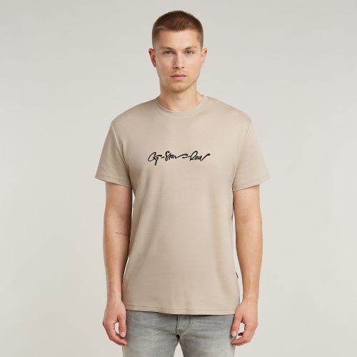 T-shirt G-Script - Beige - Hommes - G-Star RAW - Modalova
