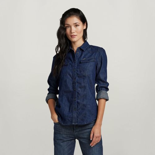 Chemise 3301 - Bleu foncé - Femmes - G-Star RAW - Modalova