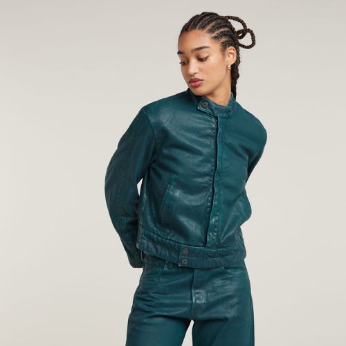 Veste Moto courte - Vert - Femmes - G-Star RAW - Modalova