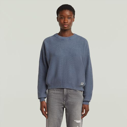 Pull En Maille Overdyed Structure - s - G-Star RAW - Modalova