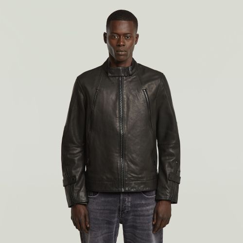 Veste Biker Leather - Noir - Hommes - G-Star RAW - Modalova