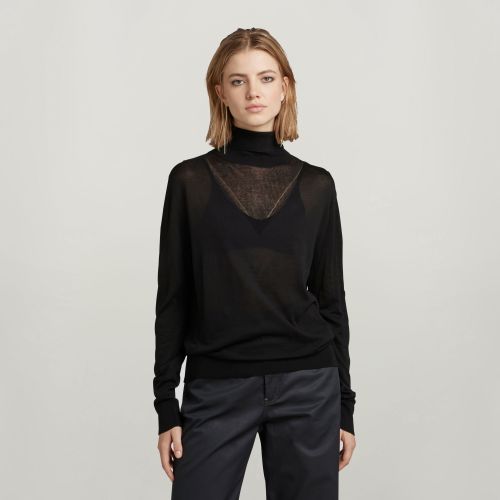 Pull en maille Core Roll Neck - s - G-Star RAW - Modalova
