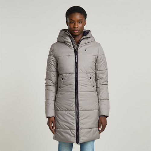 Manteau Whistler Hooded Quilted Slim Long - s - G-Star RAW - Modalova