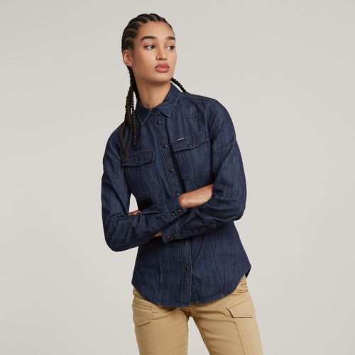 Chemise 3301 - Bleu foncé - Femmes - G-Star RAW - Modalova