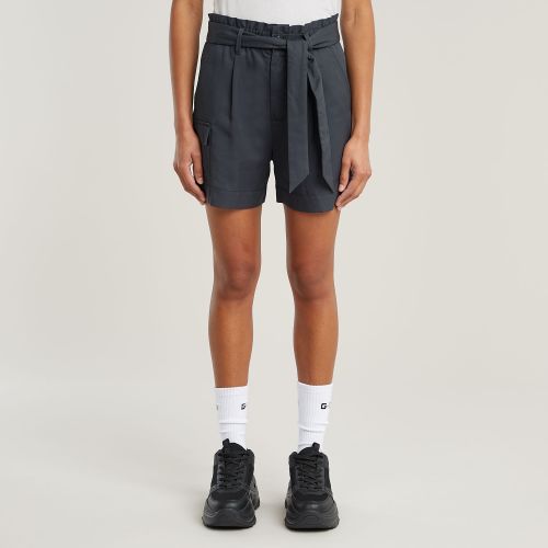 Short Paperbag - Gris - Femmes - G-Star RAW - Modalova
