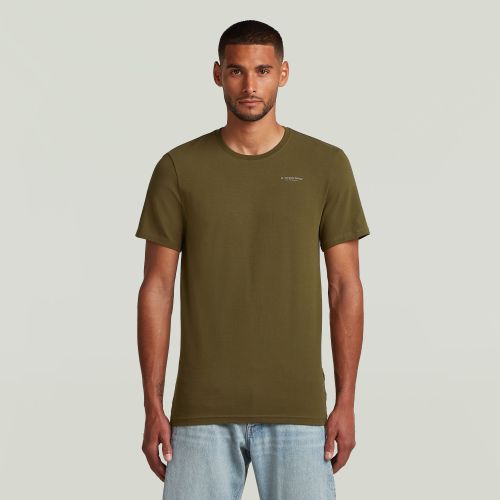 T-Shirt Slim Base - Vert - Hommes - G-Star RAW - Modalova