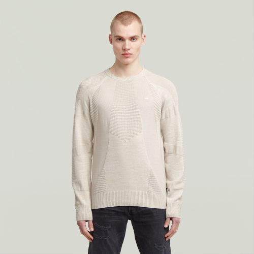 Pull 3D Biker Ribbed Knit - s - G-Star RAW - Modalova