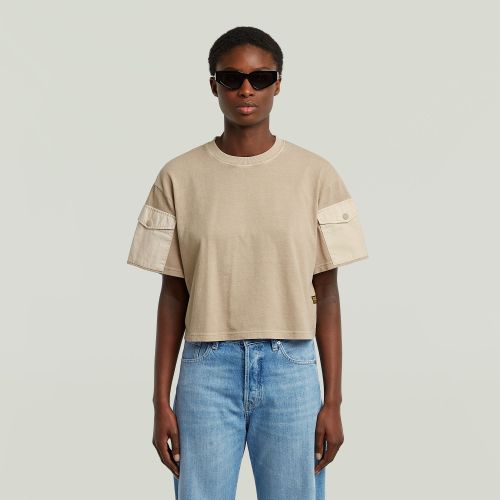 T-shirt Washed Mix Boxy Cropped - s - G-Star RAW - Modalova