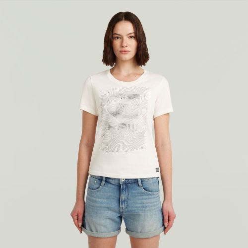 Top Graphic - Beige - Femmes - G-Star RAW - Modalova