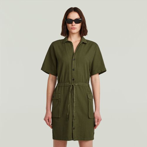 Robe Soft Utility - Vert - Femmes - G-Star RAW - Modalova