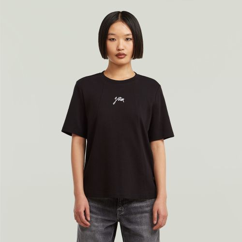 T-shirt Script - Noir - Femmes - G-Star RAW - Modalova