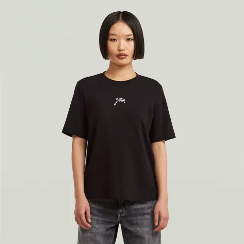 T-shirt Script - Noir - Femmes - G-Star RAW - Modalova